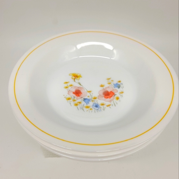 arc arcopal Summer Meadow Pasta Plates 8½in - Picture 7 of 9